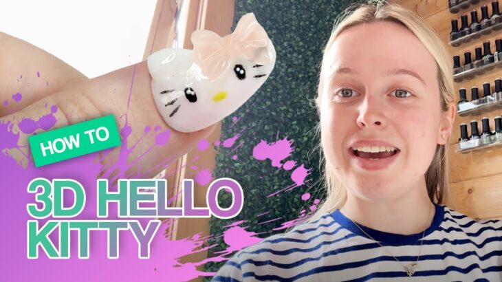Hello Kitty | Creative Nail Art How To 😺🎀