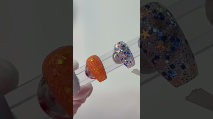 🌊🦀🩵🧡✨ #nails #nailgelart #naildesign #nailart #nailtech #nailinspo #nailtutorials