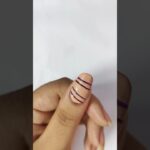 💅🏻✨🏡 easy stripping nail art at home #shots #nailart #trending #YouTube shorts #viralvideo