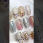 カラフルなシェルの輝き✨シェルネイルアート例