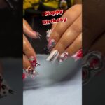 Nail Day 🔥❤️🎂 #nails #birthday #naildesign #nailtech #nailgelart #nailart #capcut #nailideas