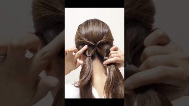 簡単！ヘアアレンジ【ままむすびちゃんねる】43 #shorts #eleganthairstyle #hairstyle #kimonohairstyle