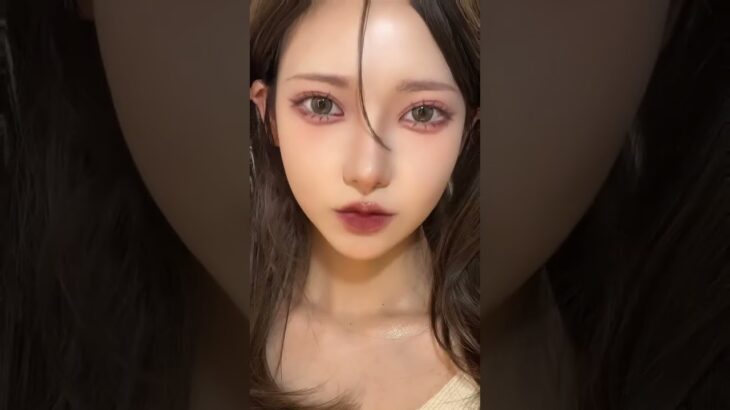 自分がイエベ秋かと錯覚するくらい可愛くできた秋メイク🍂💄💓💓(私はイエベ春) #makeup #メイク #変身#イエベ秋#秋メイク#イエベ#Autumn#autumnmakeup