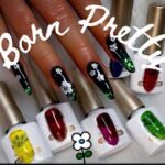 Beginner Friendly Nail Set Using @bornprettyofficial Jelly Gel Polish