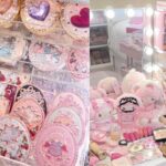 MAKEUP & ORGANIZING VANITY 🎀🍦