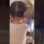 インスタで大好評だった娘のヘアアレンジ #ひつじヘア