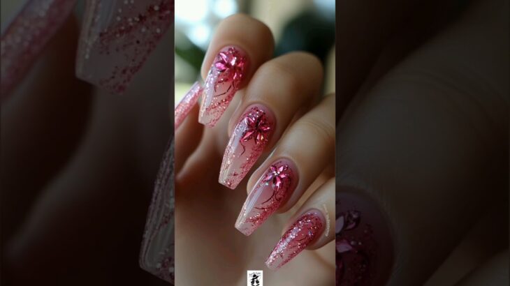 Most Romantic Nails design 2025 ❤️ #fashion #trending #viral
