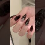ブラックレースネイル🐈‍⬛✝️🖤使用アイテムは楽天ルームへ🌙🤍#ネイル#セルフネイル#セルフジェルネイル#ジェルネイル#네일#네일아트#네일디자인#네일팁
