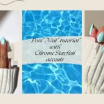 ✨ Pool Nail tutorial with Chrome Starfish Accent | Summer Nail ✨ #nails #unhas #nailinspo #nailart