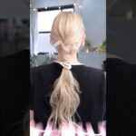 暑い夏におすすめポニー✨#簡単アレンジ #セルフアレンジ #hairstyle #hair #ミディアムヘア #髪型 #まとめ髪 #大人カジュアル #大人かわいい