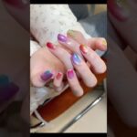 カラフルマグネットネイル#マグネットネイル #マグネットジェル #ネイル #ネイルデザイン #セルフネイル #nails #nailart #カラフル #naildesign