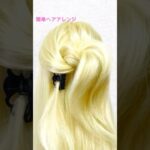 簡単ヘアアレンジ #夏フェスQuick & Easy Hairstyle Half Up #簡単ヘアアレンジ #ハーフアップ #ヘアクリップ #まとめ髪 #halfup #shorts