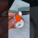 ✨🧡 Autumn Sugar Nails with Luminous Shine 😻 What do you think 😘
