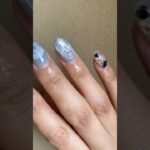 〈S🩷Mint・Nail Town・CanDo〉クールな押し花ネイル。