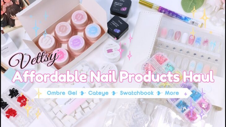 Trying Affordable Nail Products from Vettsy ✨🛒🎀 / Nail Haul / DIY Nails