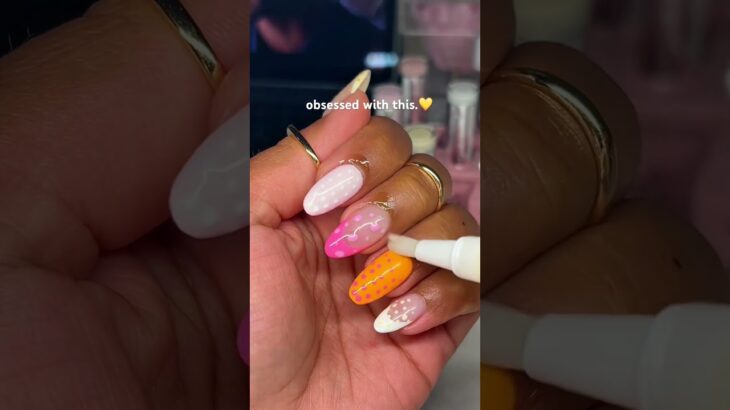you need to try this😍💛 #nails #gelx