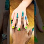ACRYLIC vs GEL NAILS🍄#nails #naildesign #nailart #nailtech #shorts #mani #nailtutorial #longnails