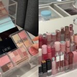 ASMR MAKEUP & ORGANIZING VANITY 🎀 Satisfying video 🏹