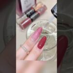 Apply gel polish nail #nails
