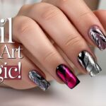 Back to Basics: How to use TRANSFER FOILS over Nail Polish for EASY Nail Art!
