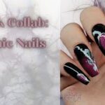 Cluck Collab : Gothic Nails | Easy Gothic Nail Art | Goth Nails | Goth Nail Art