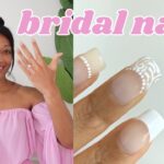 I’m engaged! let’s do bridal nail art designs