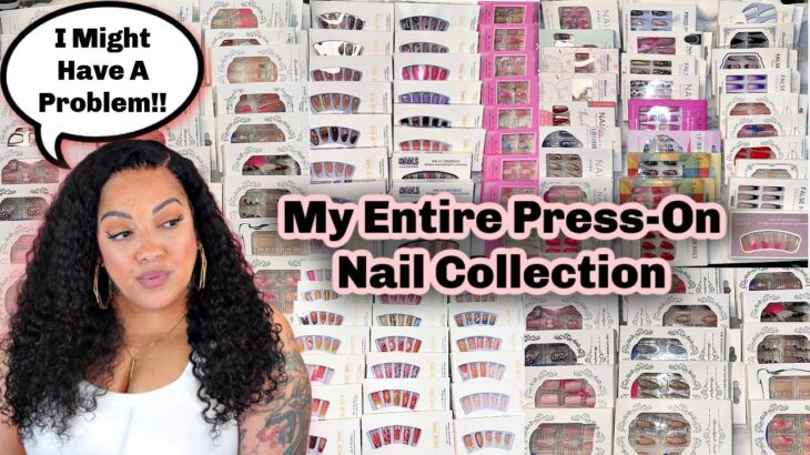 My HUGE SHEIN Press-On Nail Collection | Affordable, Cute & Easy Glam Nails
