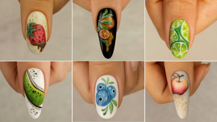 NAIL ART TUTORIAL: 6 Juicy & Irresistible Summer Nail Designs