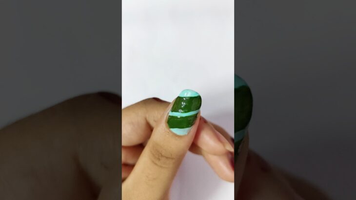 Easy Nail art using Tape 💅🏻😳#nailart #trending #viralvideo #shorts