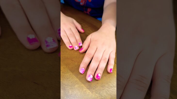 PINK GEL MANI|BLOOMING GEL💖#nails #nailart #naildesign #nailtech #nailtutorial #mani #shorts #nail