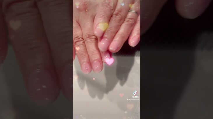 ナチュラルネイル💅#nails #shorts #ジェルネイル #ネイルデザイン