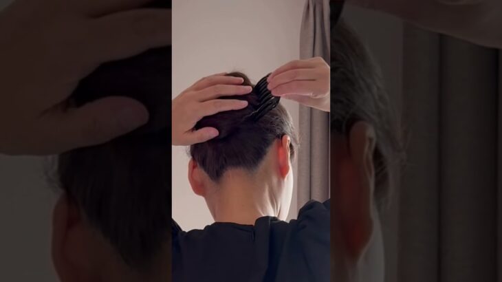 旅先でまとめ髪。不器用でも形が整う。#ヘアアレンジ #旅行 #ヘアセット #まとめ髪 #韓服 #ソウル旅行