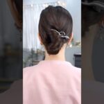 浴衣もOK！簡単まとめ髪#簡単アレンジ #セルフアレンジ #hairstyle #hair #ミディアムヘア #髪型 #まとめ髪 #大人カジュアル #大人かわいい