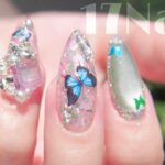 微粒子マグネットジェル🧲ショートネイルにも似合うデザイン✨チップの長さ出しからジェルネイルデザインまで 5ミクロンマグネット