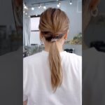 普通に結ぶだけは卒業ポニー！#簡単アレンジ #セルフアレンジ #hairstyle #hair #ミディアムヘア #髪型 #まとめ髪 #大人カジュアル #大人かわいい