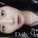 透明感で優勝する夏の毎日メイク🎐🫧