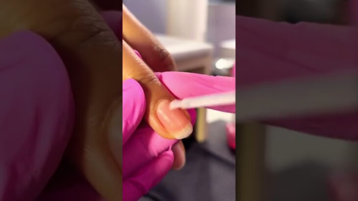 How to do Gel X nails 😍 #nails #diy #howto #nailart #gel #gelnails
