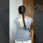ドライブにぴったりなお上品ヘアアレンジ♡ #ヘアアレンジ #まとめ髪 #簡単ヘア #女磨き #編み込み #三つ編み