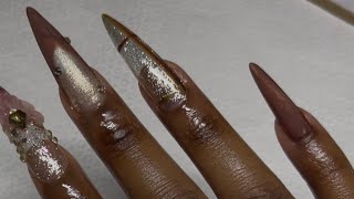 Fall GELX Nails| @bornprettyofficial  Nail Products Unboxing| Fall Themed Nails🍂💅🏾