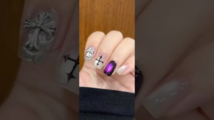 #マグネットネイル #マグネットジェル #ネイルデザイン #ネイル #nails #nailart #naildesign #セルフネイル #ネイル初心者 #ネイルケア