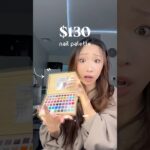 $130 NAIL PALETTE? #naildesigns #gelxnails #gelnails #nailart #nailtech #nailinspo  #nailtutorial