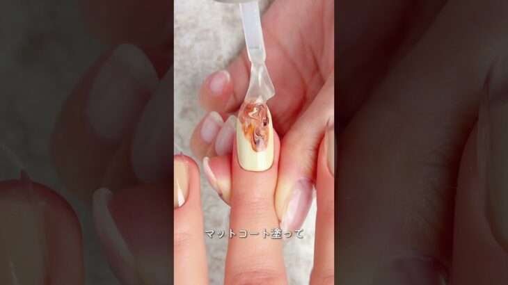 個性派マーブルニュアンス💅斬新な塗り方で唯一無二のネイル✨【持ち込みデザインコース】