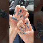 ヴィンテージデニムネイル👖⛓️このデニムネイルのやり方や商品詳細を動画投稿する予定です♡動画投稿までお待ちください･:*+