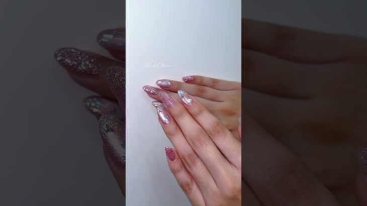 Korean nail art style 🦋butterfly nails