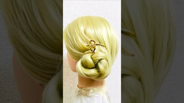 簡単ヘアアレンジ 新学期 早技バンスクリップまとめ髪 Hair Clip Hairstyle  #簡単ヘアアレンジ #backtoschool #新学期 #shorts #short
