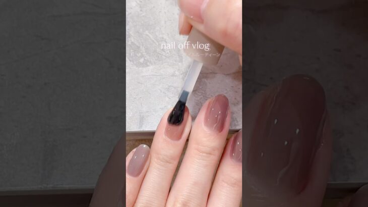 nail change routine💫✨#セルフネイル #ネイルチェンジ　#マニキュア#大人ネイル #ネイルvlog