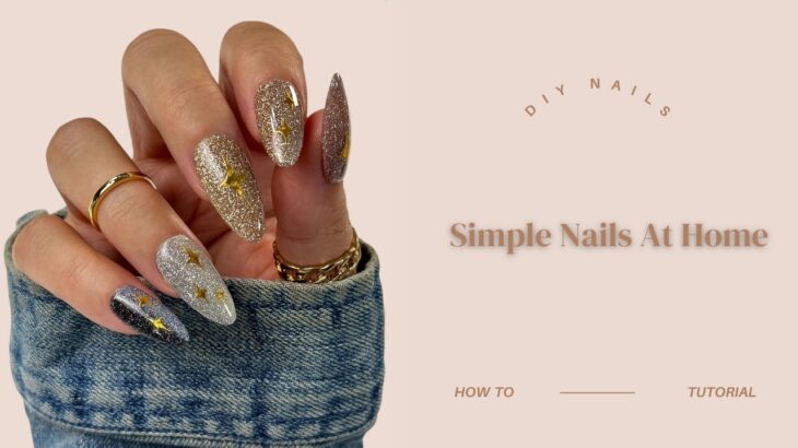 Simple Fall Nail Design | Glitter Nails ✨ | Trying NEW Yogurt Nail Kr. Look At Me Collection