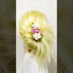 l簡単ヘアアレンジ 新学期シン・ポニーテールまとめ髪 Updo Quick & Easy IDOL HAIR #簡単ヘアアレンジ #新学期 #backtoschoo #shorts #short