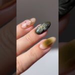 🌿🍂🌼 fall florall aura #nails #naildesign #nailart