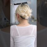 諦めないで！短めヘアのまとめ髪！#簡単アレンジ #セルフアレンジ #hairstyle #hair #ミディアムヘア #髪型 #まとめ髪 #大人カジュアル #大人かわいい